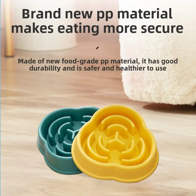 Calm Bowl Slow Feeder - food-grade PP material