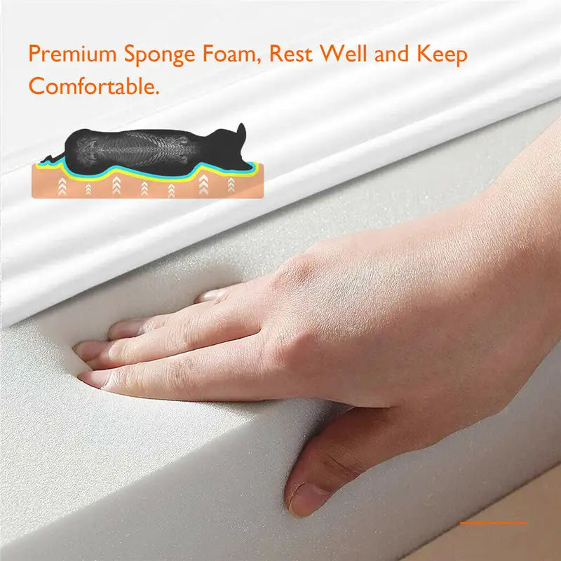 Deep Rest Bed - premium sponge foam support