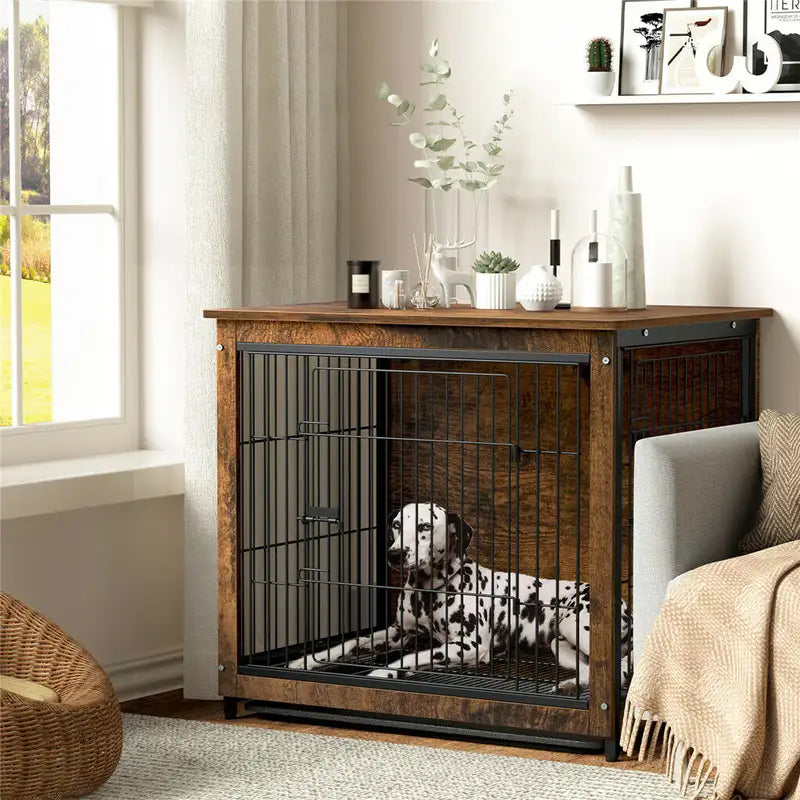 Calm Den Crate - in a living room setting