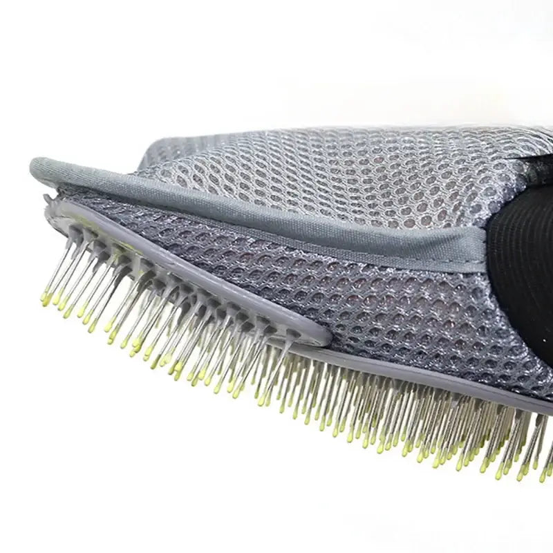 Fur-Free Glove - bristle side view