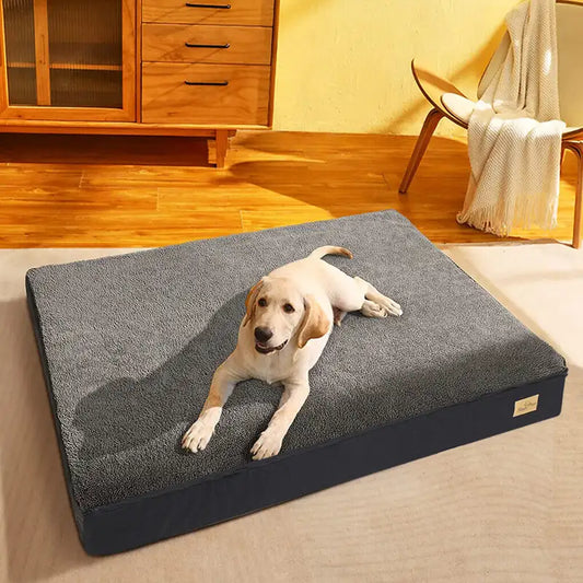 Deep Rest Bed - dog resting on orthopedic bed